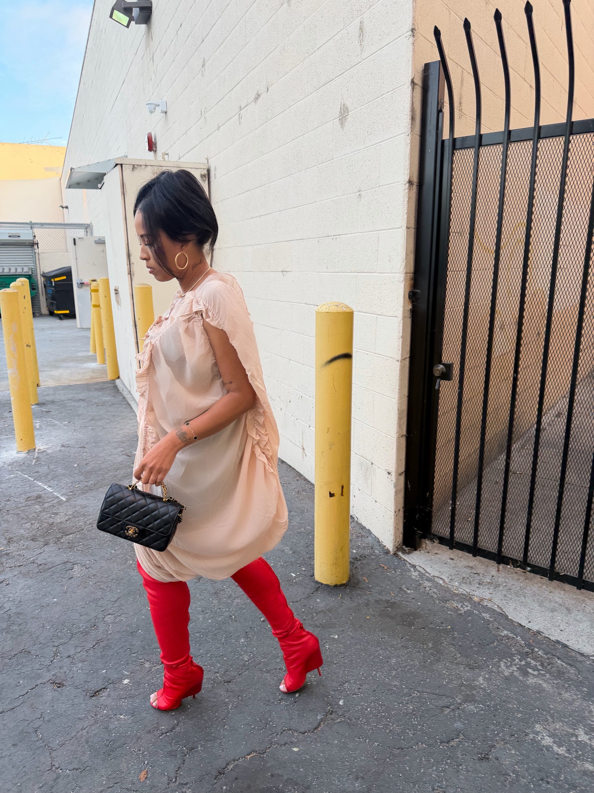 The Frills Oversized Blouse