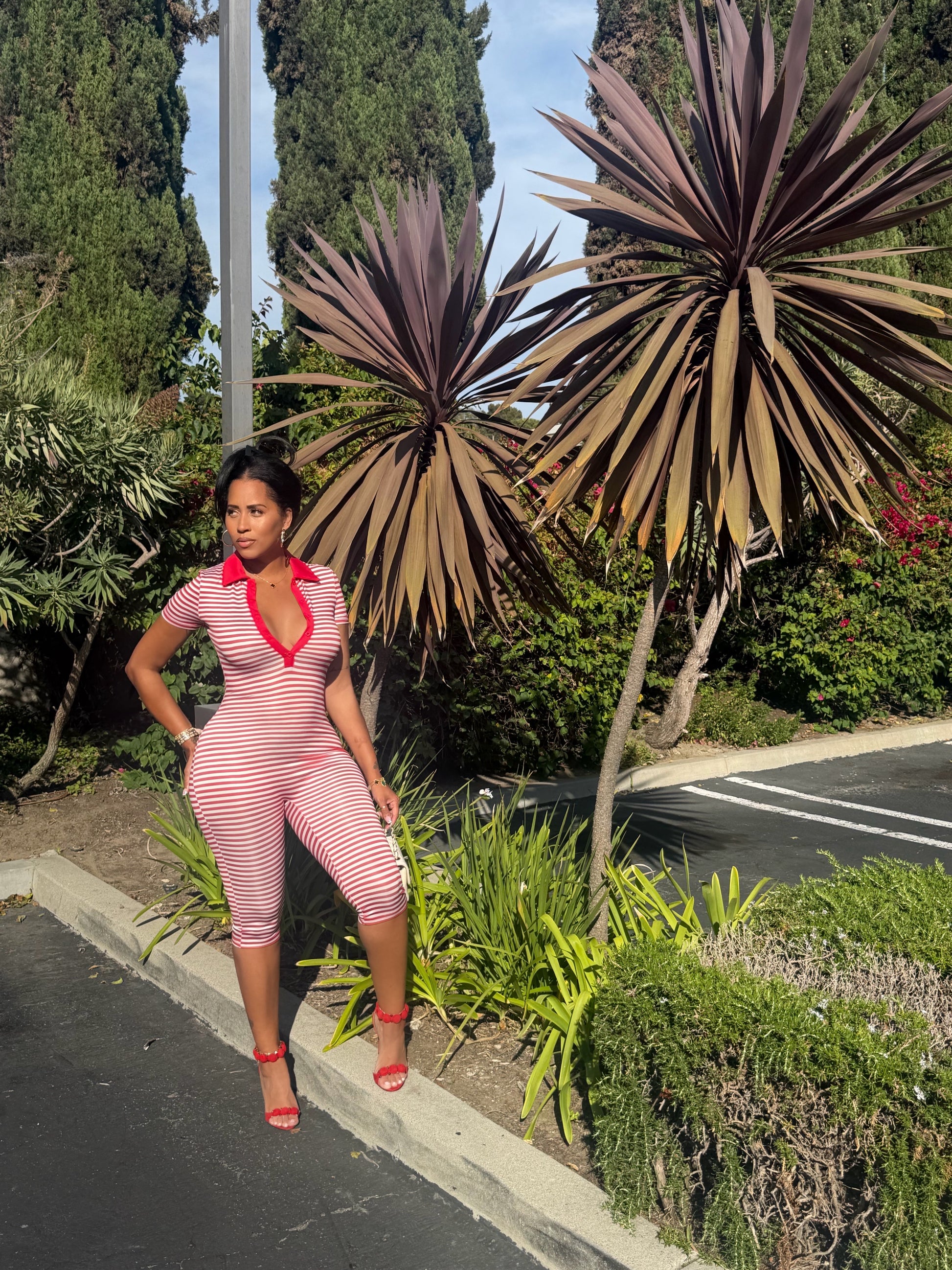 No Bars Capri Jumpsuit