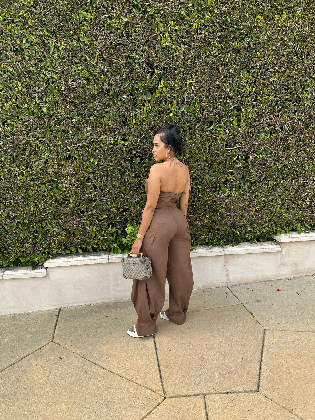 Brown Sugar Bae Stretch Jumpsuit