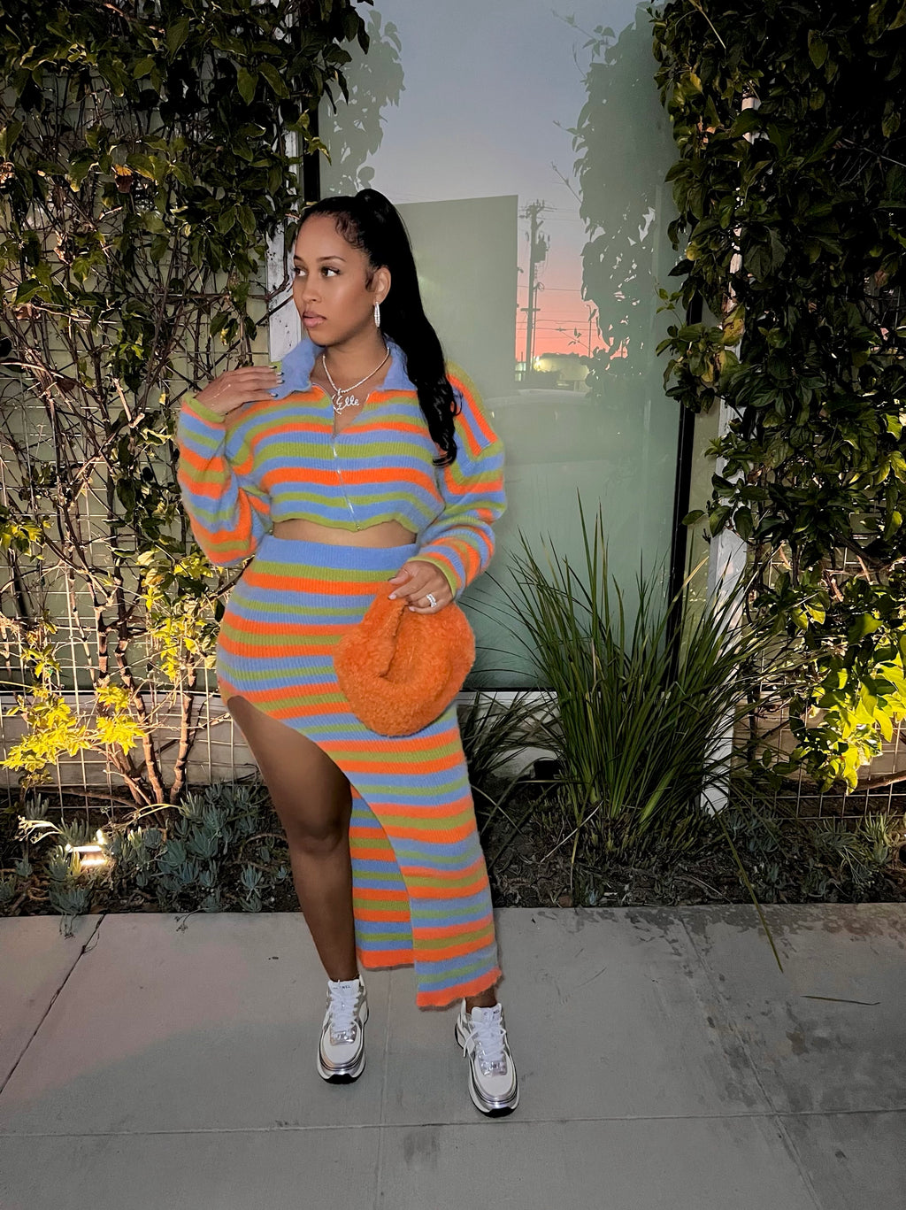 Whole Lotta Fuzz Sweater Set