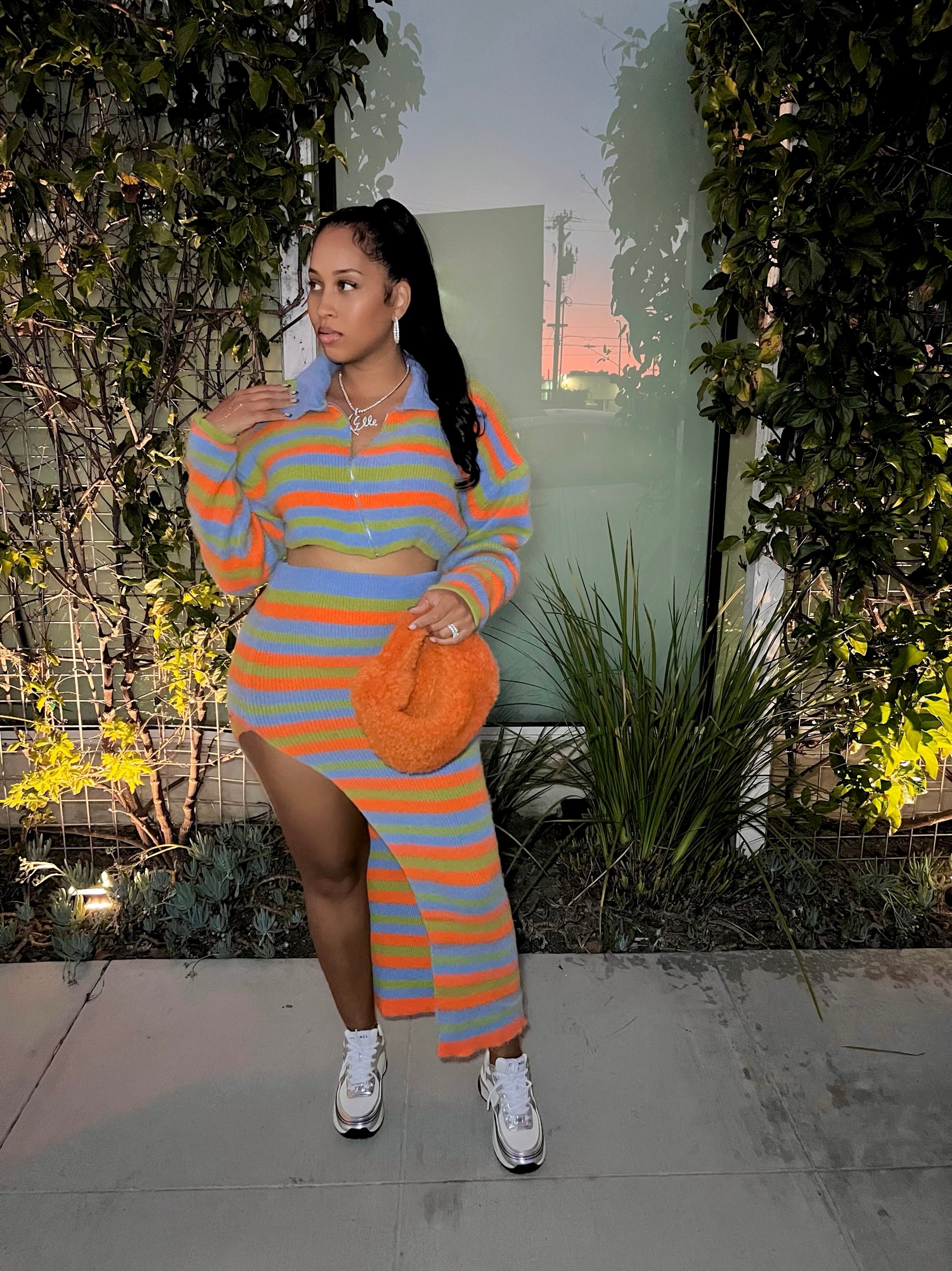 Whole Lotta Fuzz Sweater Set