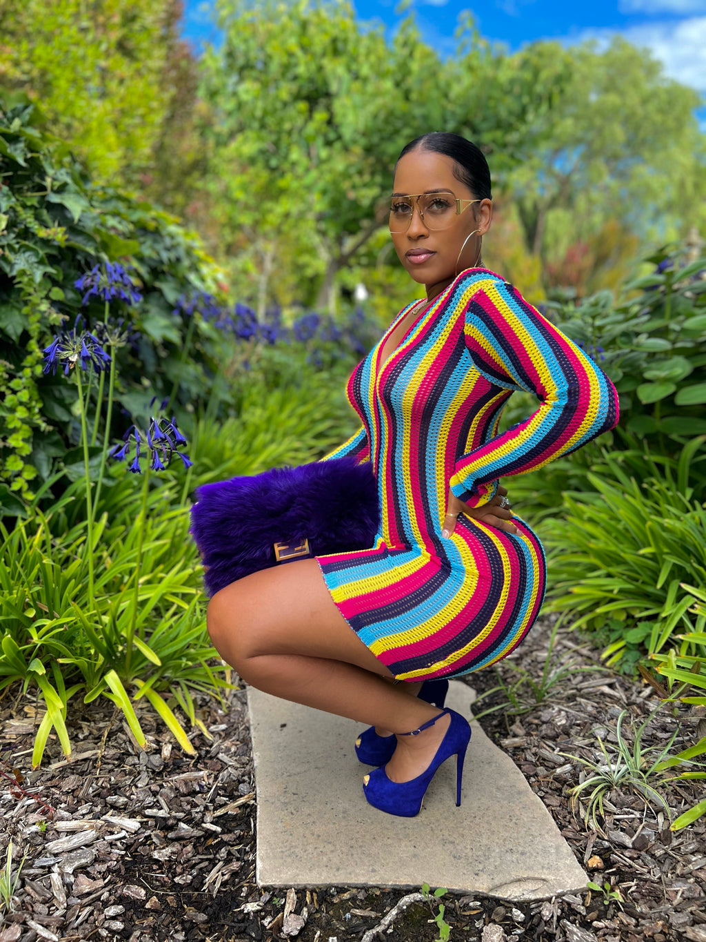 Rihanna Knit Mini Dress
