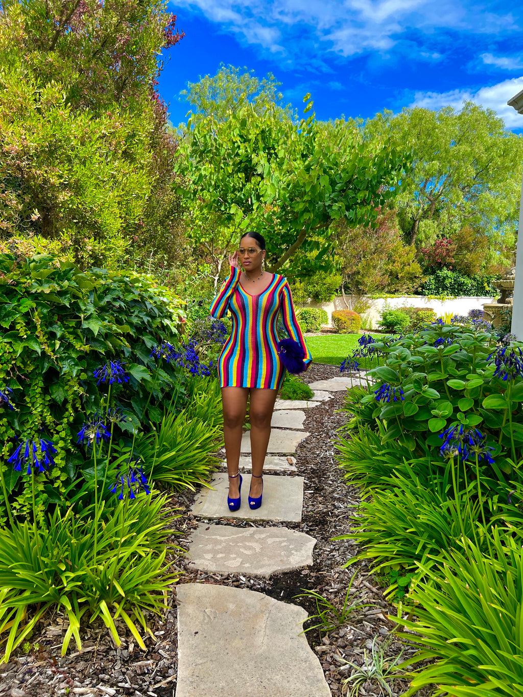 Rihanna Knit Mini Dress