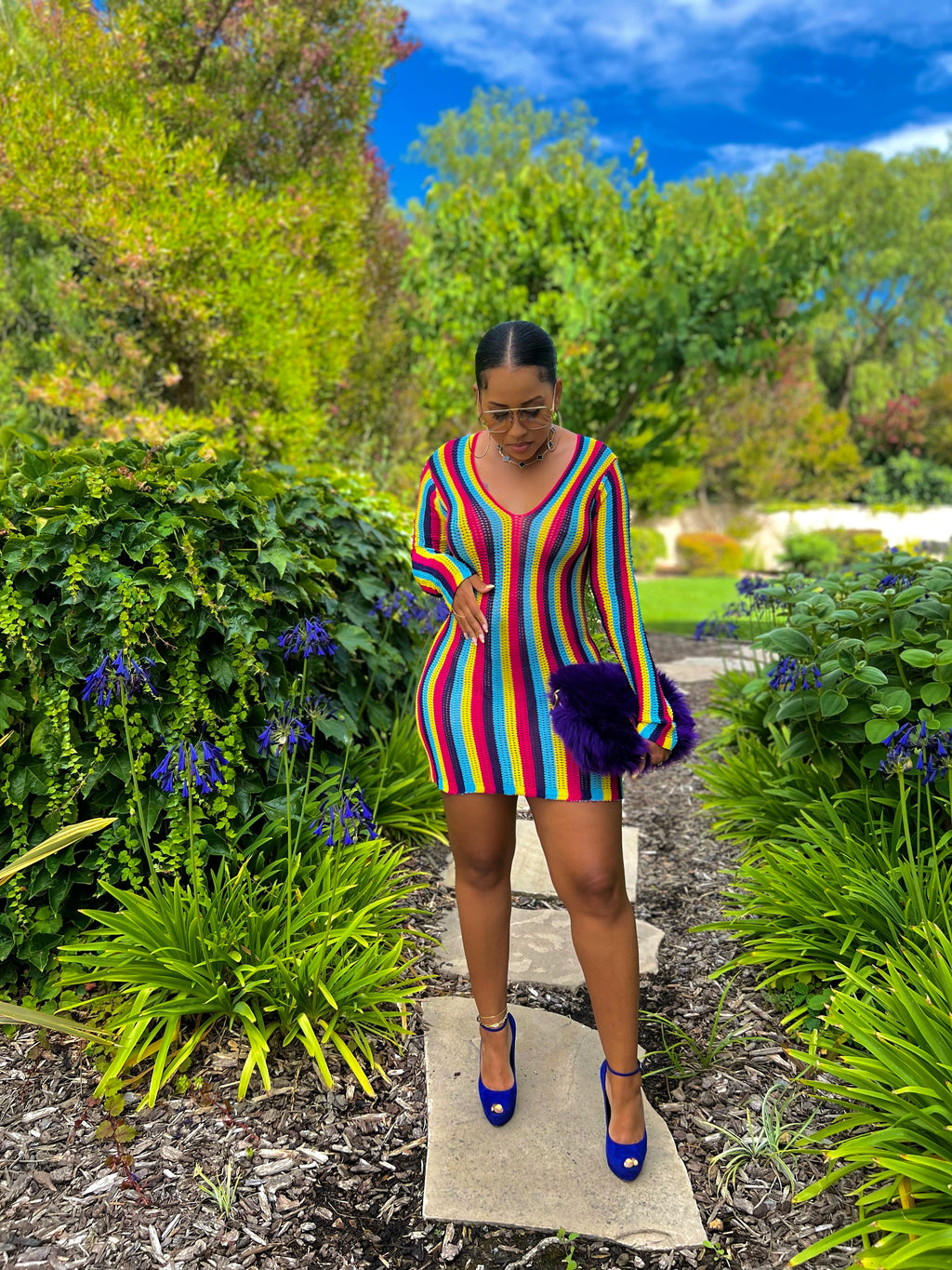 Rihanna Knit Mini Dress